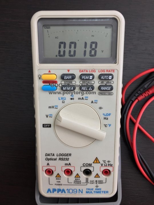 Мультиметр APPA-109N USB