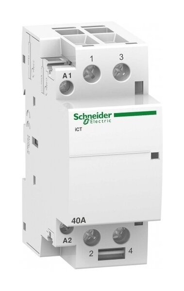 Модульный контактор Schneider Electric iCT 2P 40А 230/240В AC / ETM1964805