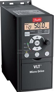 Частотный преобразователь Danfoss VLT Micro Drive FC-051P5K5 5,5 кВт (380 - 480, 3 фазы) 132F0028